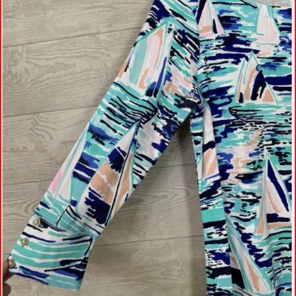 Lilly Pulitzer | UPF 50+ Sophie Dress | L | Pier Pressure | EUC - Picture 9 of 9